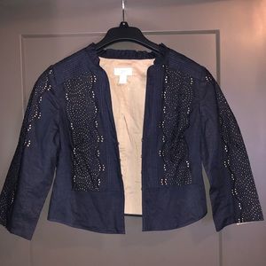 New WOT Loft Cotton Blazer